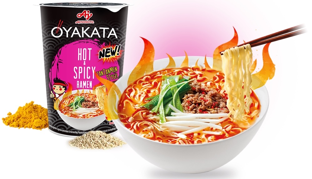 Azjatycka Zupka Błyskawiczna Instant Ramen Tantanmen Hot And Spicy Kubek Cup 63g OYAKATA